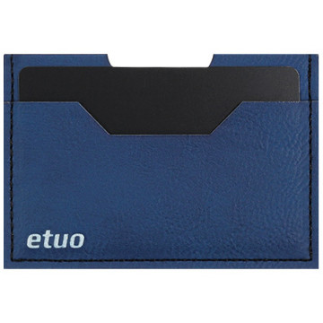 Card case casey Card Holder - artificial leather - chable blue - pattern 2