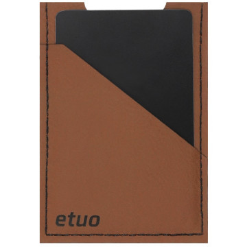Card case casey Card Holder - artificial leather - cinnamon brown - pattern 7
