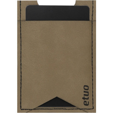 Card case casey Card Holder - artificial leather - gray - pattern 8
