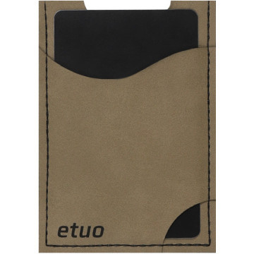 Card case casey Card Holder - artificial leather - gray - pattern 9