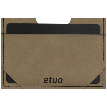 Card case casey Card Holder - artificial leather - gray - pattern 3