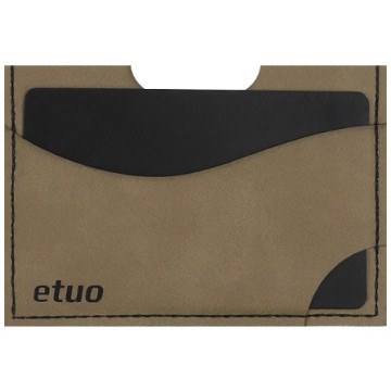 Card case casey Card Holder - artificial leather - gray - pattern 4