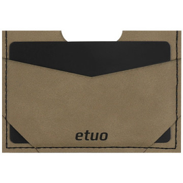 Card case casey Card Holder - artificial leather - gray - pattern 5
