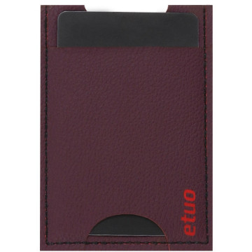 Card case casey Card Holder - artificial leather - berry - pattern 6