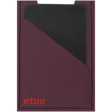 Card case casey Card Holder - artificial leather - berry - pattern 7