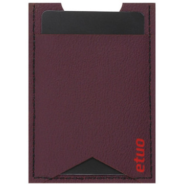 Card case casey Card Holder - artificial leather - berry - pattern 8