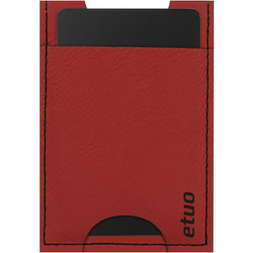 Card case casey Card Holder - artificial leather - red - pattern 6