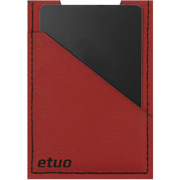 Card case casey Card Holder - artificial leather - red - pattern 7