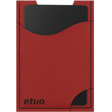 Card case casey Card Holder - artificial leather - red - pattern 9