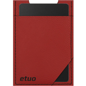 Card case casey Card Holder - artificial leather - red - pattern 10