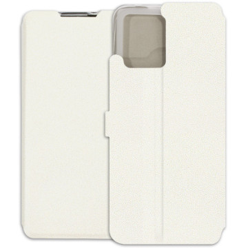 Realme 8 4G Case - Wallet Book - white