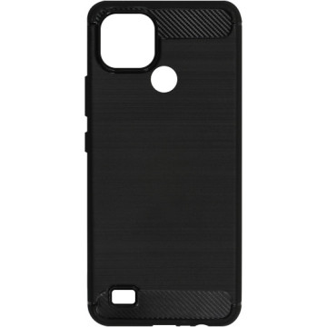 Realme C21 Case - Forcell Carbon - black