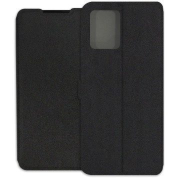 Realme 8i Case - Soft Wallet Book - black