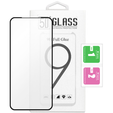 Realme GT 5G - tempered glass 5D Full Glue - black