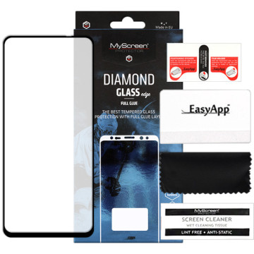 Realme GT Neo 2 - tempered glass MyScreen Protector Diamond Glass Edge Full Glue - black