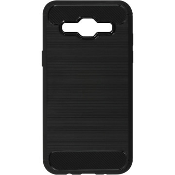 Samsung Galaxy J5 Case - Forcell Carbon - black