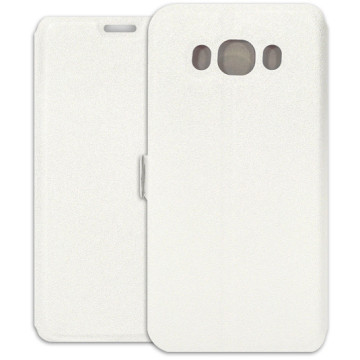 Samsung Galaxy J5 (2016) Case - Wallet Book - white