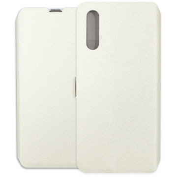 Samsung Galaxy A50 Case - Wallet Book - white