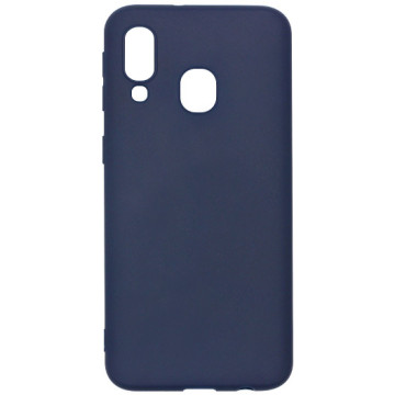 Samsung Galaxy A40 Case - Soft Flex - navy blue