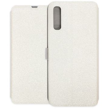 Samsung Galaxy A70 Case - Wallet Book - white