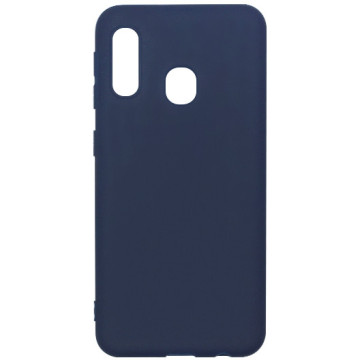 Samsung Galaxy A20e Case - Soft Flex - navy blue