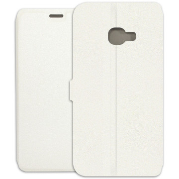 Samsung Galaxy Xcover 4S Case - Wallet Book - white