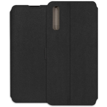 Samsung Galaxy A30s Case - Soft Wallet Book - black