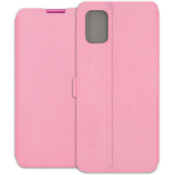 Samsung Galaxy A51 4G Case - Soft Wallet Book - pink