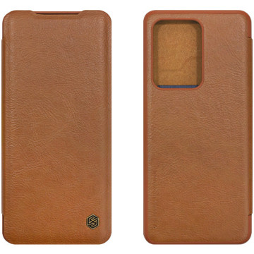 Samsung Galaxy S20 Ultra Case - Nillkin Qin - brown
