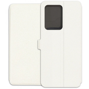 Samsung Galaxy S20 Ultra Case - Wallet Book - white