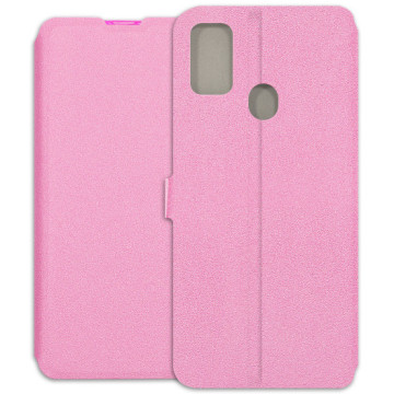 Samsung Galaxy M30s Case - Wallet Book - pink