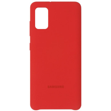 Samsung Galaxy A41 Case - Samsung Silicone Cover - Red