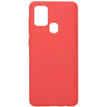 Samsung Galaxy A21s Case - Soft Flex - red