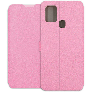 Samsung Galaxy A21s Case - Soft Wallet Book - pink