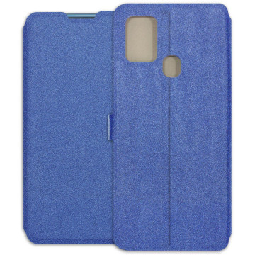 Samsung Galaxy A21s Case - Wallet Book - navy blue