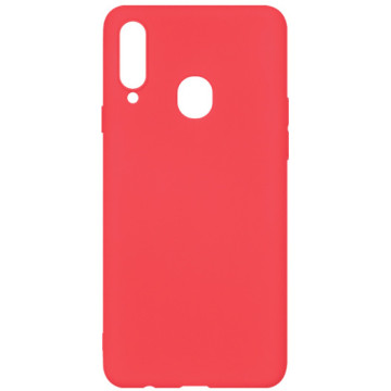 Samsung Galaxy A20s Case - Soft Flex - red