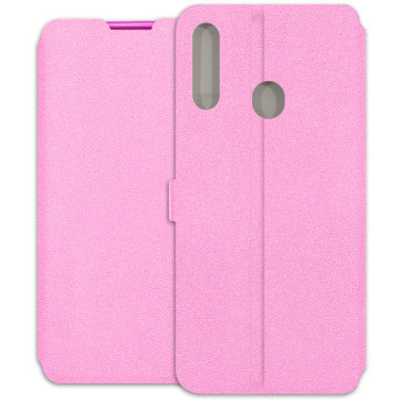 Samsung Galaxy A20s Case - Wallet Book - pink