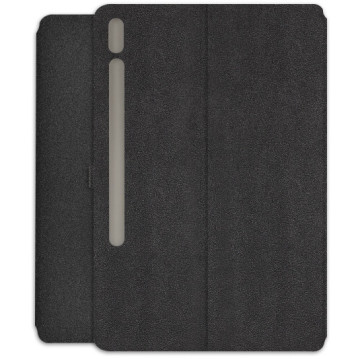 Samsung Galaxy Tab S7 Plus Case - Wallet Book - black