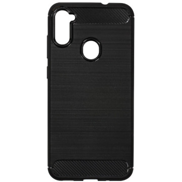 Samsung Galaxy M11 Case - Forcell Carbon - black