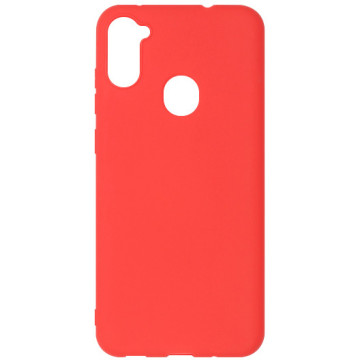 Samsung Galaxy M11 Case - Soft Flex - red