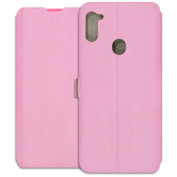 Samsung Galaxy M11 Case - Wallet Book - pink