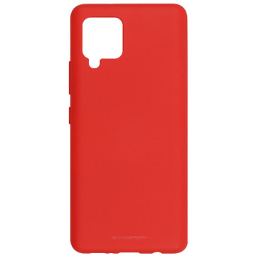 Samsung Galaxy A42 5G Case - Mercury Goospery Soft Feeling - red