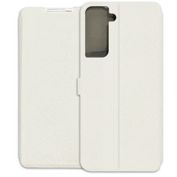 Samsung Galaxy S21 Case - Wallet Book - white