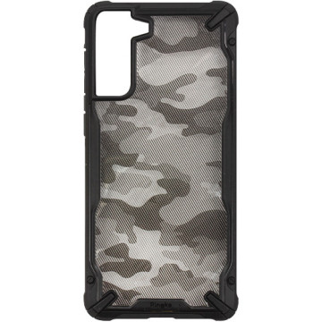Samsung Galaxy S21 Plus Case - Ringke Fusion X - Camo Black