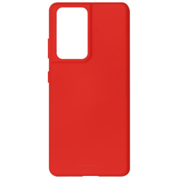 Samsung Galaxy S21 Ultra Case - Mercury Goospery Soft Feeling - red