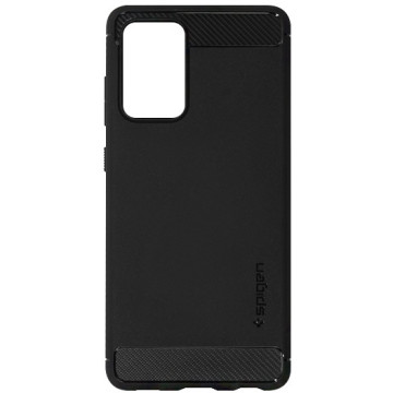 Samsung Galaxy A72 Case - Spigen Rugged Armor - Black