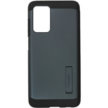Samsung Galaxy A72 Case - Spigen Tough Armor - Metal Slate