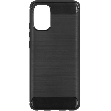 Samsung Galaxy A02s Case - Forcell Carbon - black