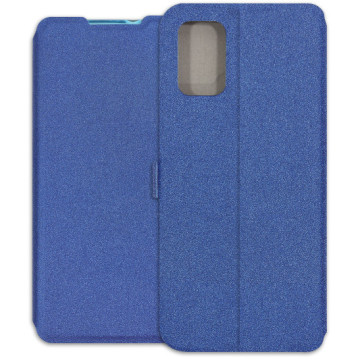 Samsung Galaxy A02s Case - Soft Wallet Book - navy blue
