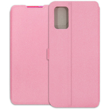 Samsung Galaxy A02s Case - Soft Wallet Book - pink